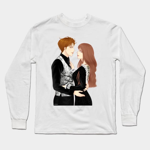 Couple Long Sleeve T-Shirt by sokileri999